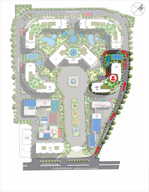 Vinhomes Royal City Apartment Hanoi Eksteriør bilde